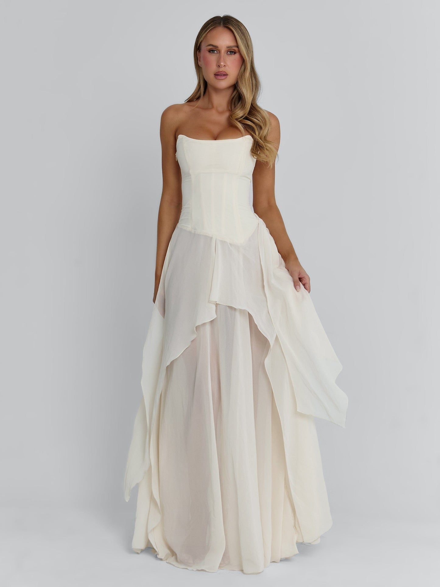 EISLEY MAXI DRESS IVORY
