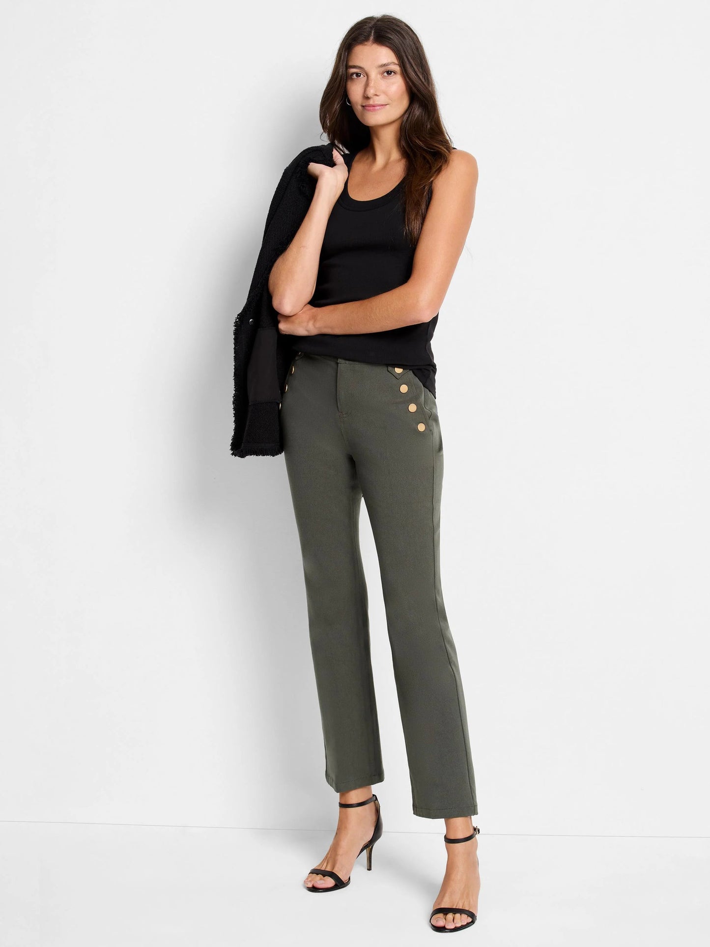 Demi Boot Sailor Plaza Ankle Pant