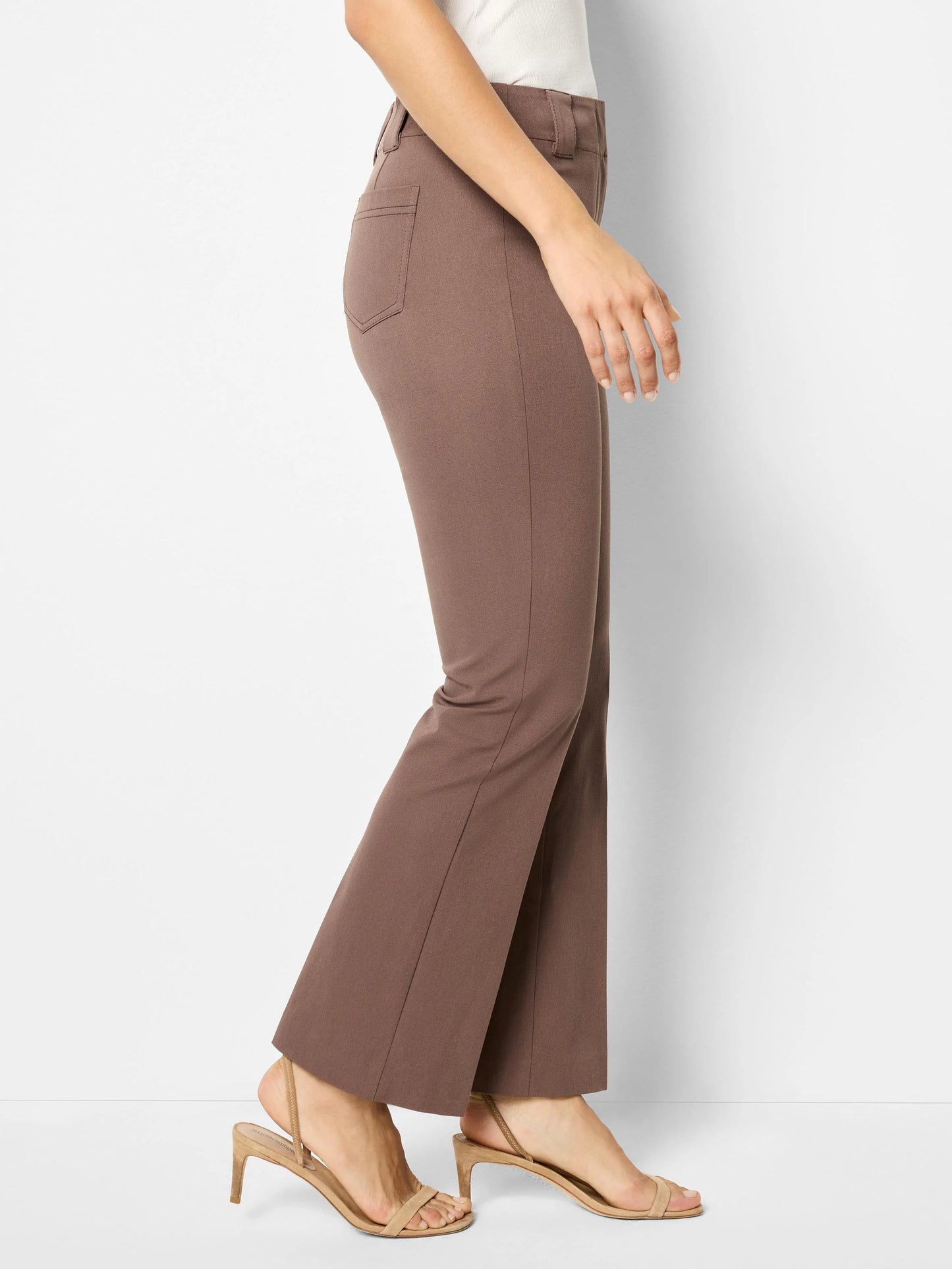 Plaza Demi Boot Cotton Bi-Stretch Ankle Pant