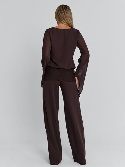 Lenna Top Chocolate
