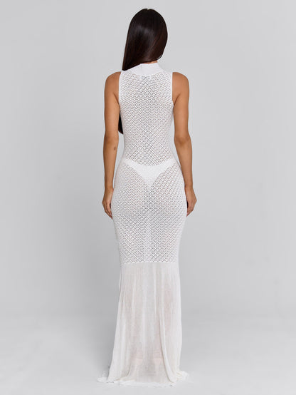 LORIEL MAXI DRESS WHITE