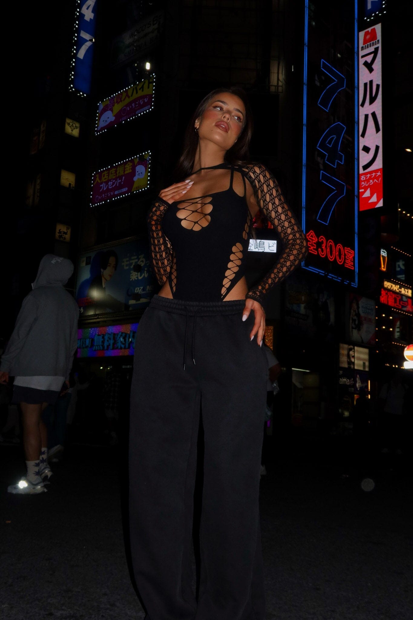 Nya Sweatpant Washed Black