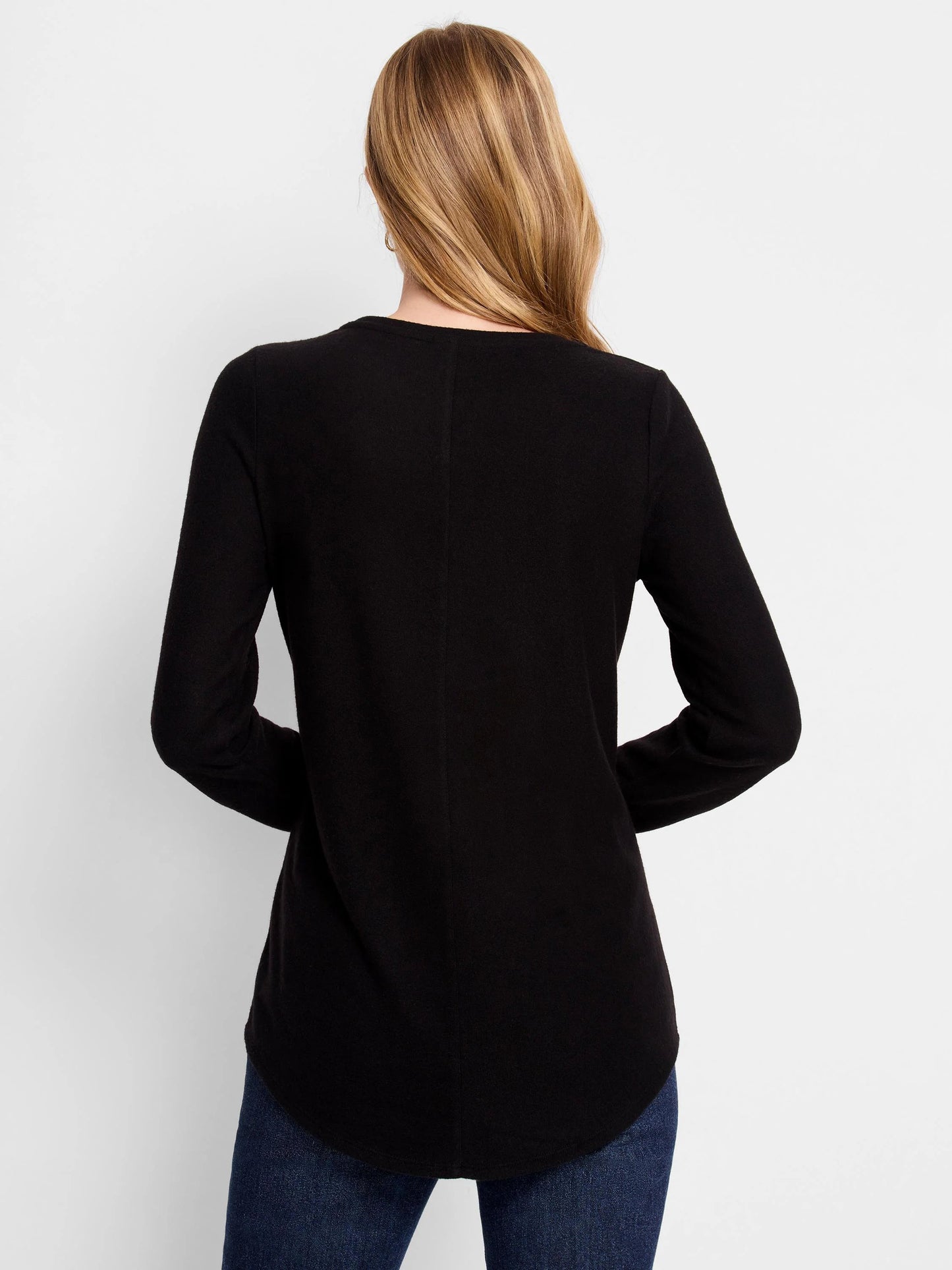 NZT Cozy Long Sleeve Shirttail Tee