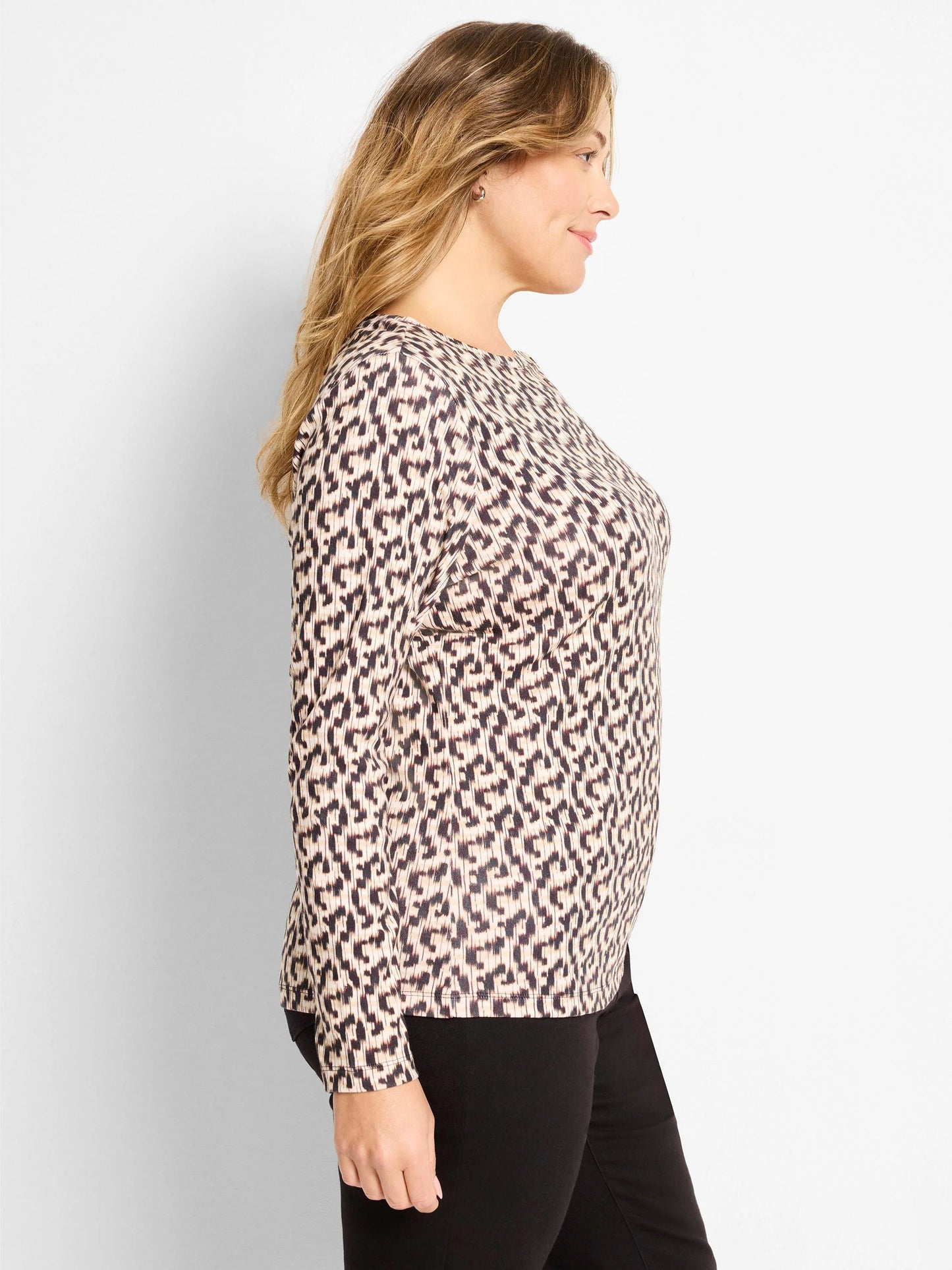 NZT Long Sleeve Printed Boat Tee
