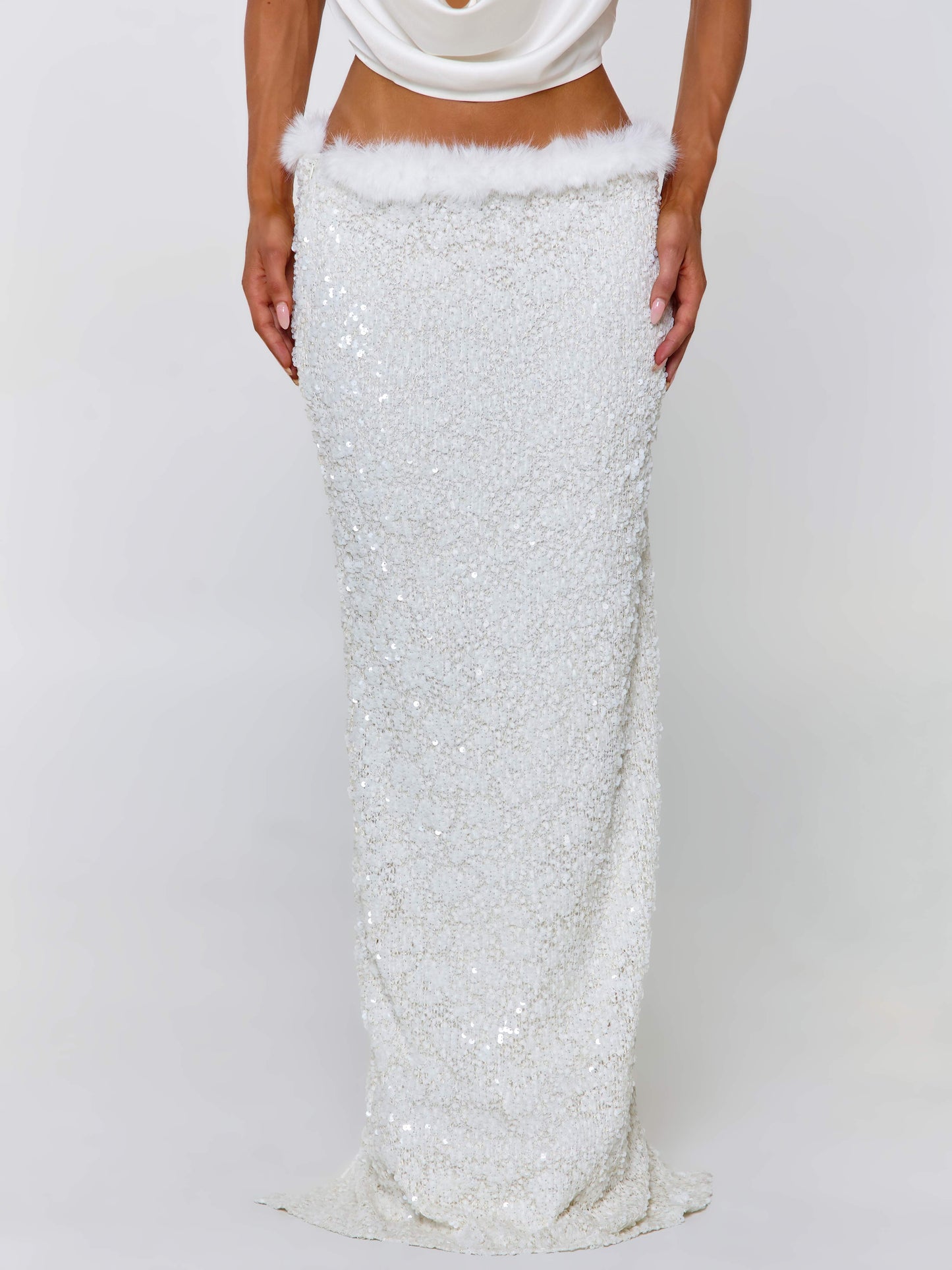 Milliana Maxi Skirt White